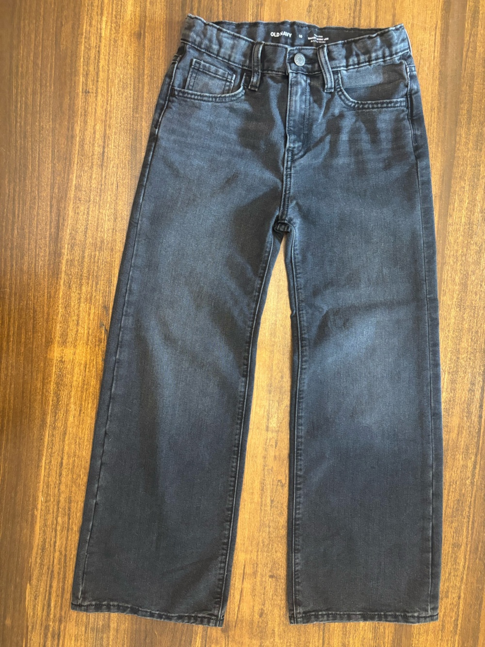 Old Navy Black high rise Wide-Leg girls Jeans